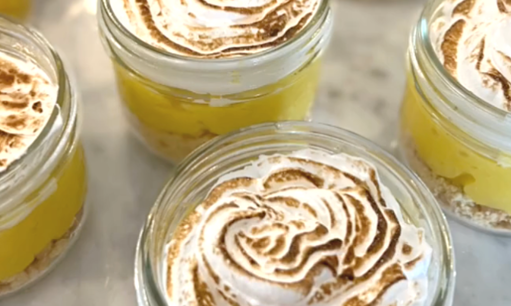 Lemon Meringue Dessert Jars