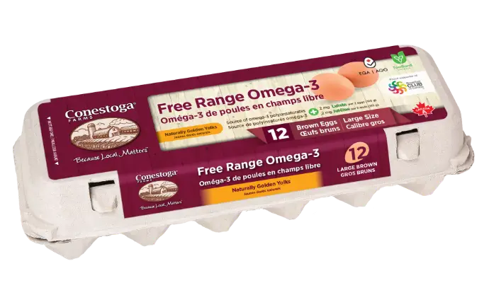 Conestoga Farms Free Range Omega-3 (12 pack)