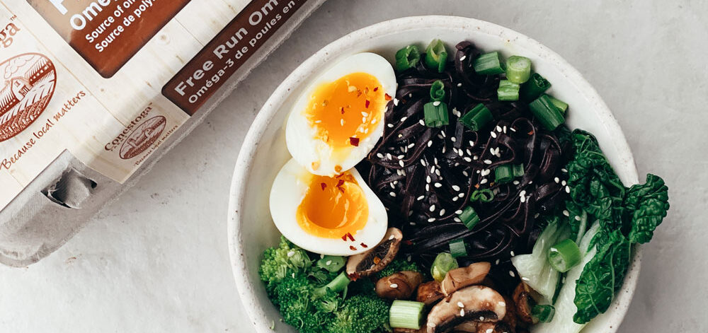 conestoga-farms-recipe-Warm Soba Noodle Bowl with a Soft-Boiled Egg