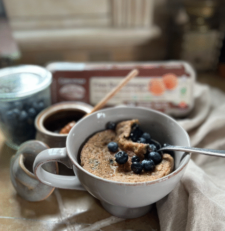 Blueberry Mug Cake