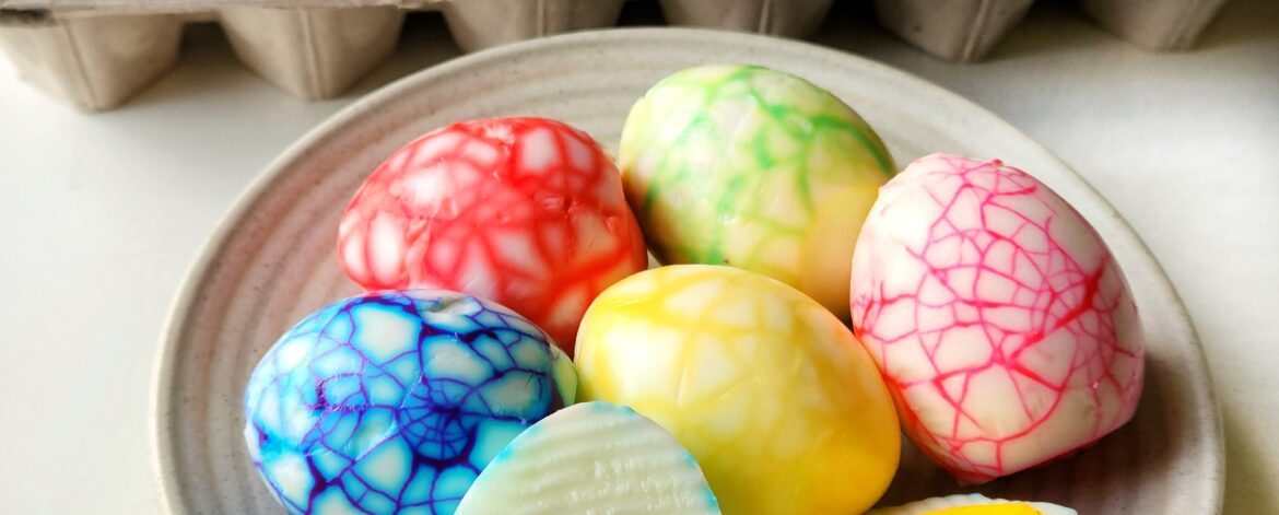 Dinosaur Hard Boiled Eggs