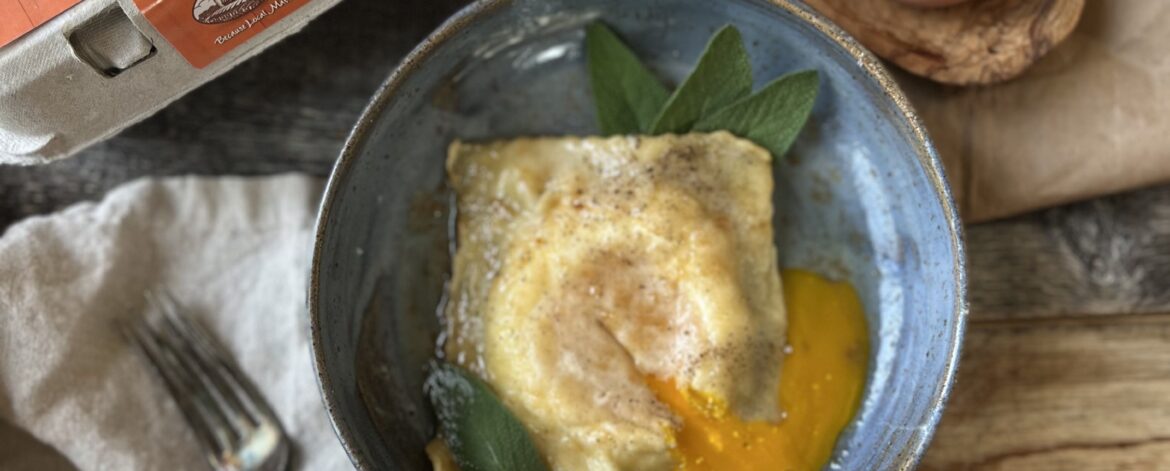 Egg Yolk Ravioli