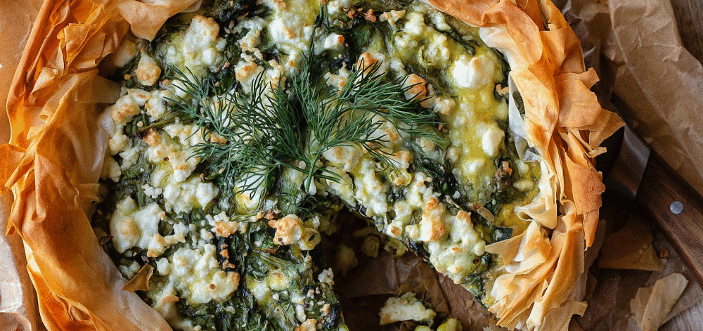 Greek Spanakopita Quiche