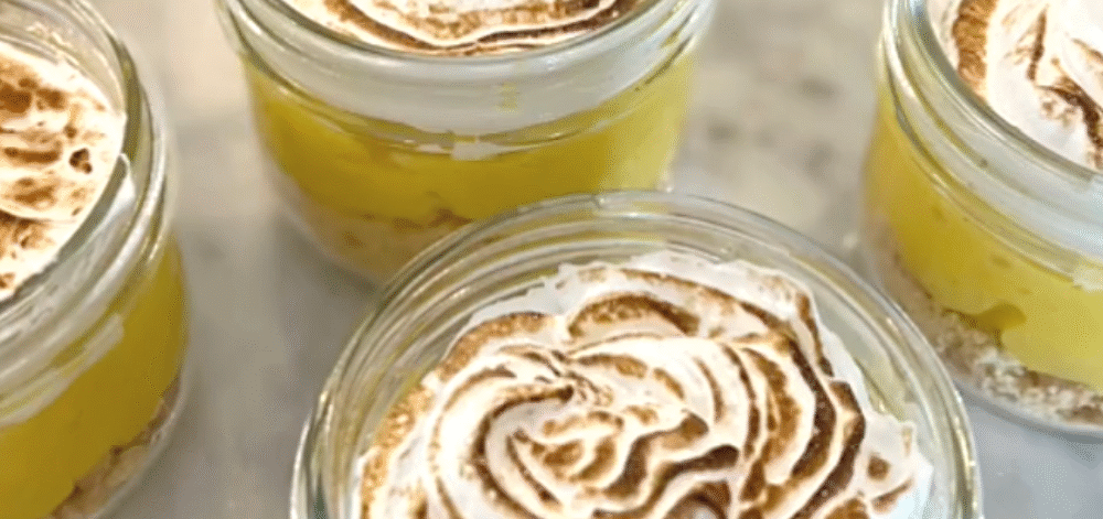 Lemon Meringue Dessert Jars